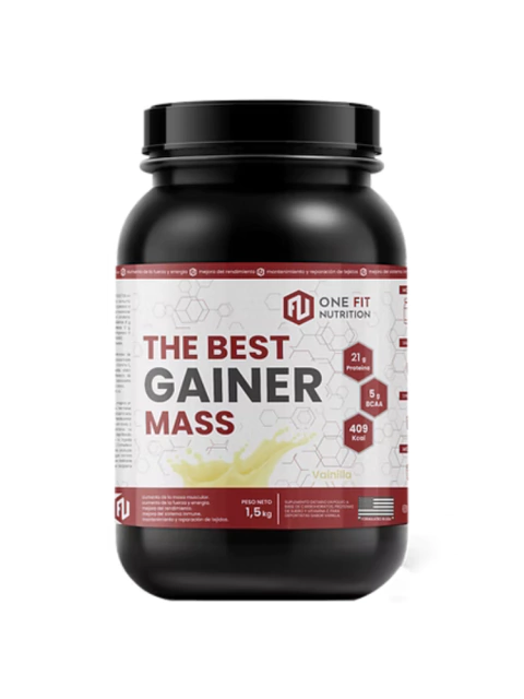 The Best Gainer Mass One Fit 1.5 Kg Ganador De Masa Muscular VAINILLA