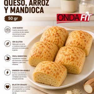 PAN PROTEICO DE QUESO Y MANDIOCA