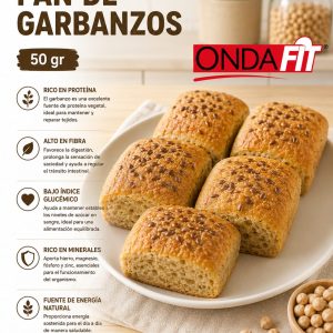 PAN PROTEICO DE GARBANZOS